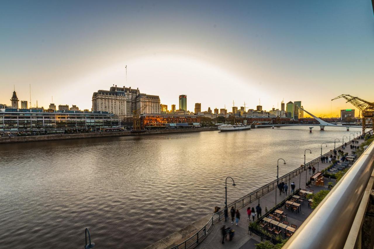 Family Apartment With Puente De La Mujer View In Puerto Madero Buenos Aires Bagian luar foto