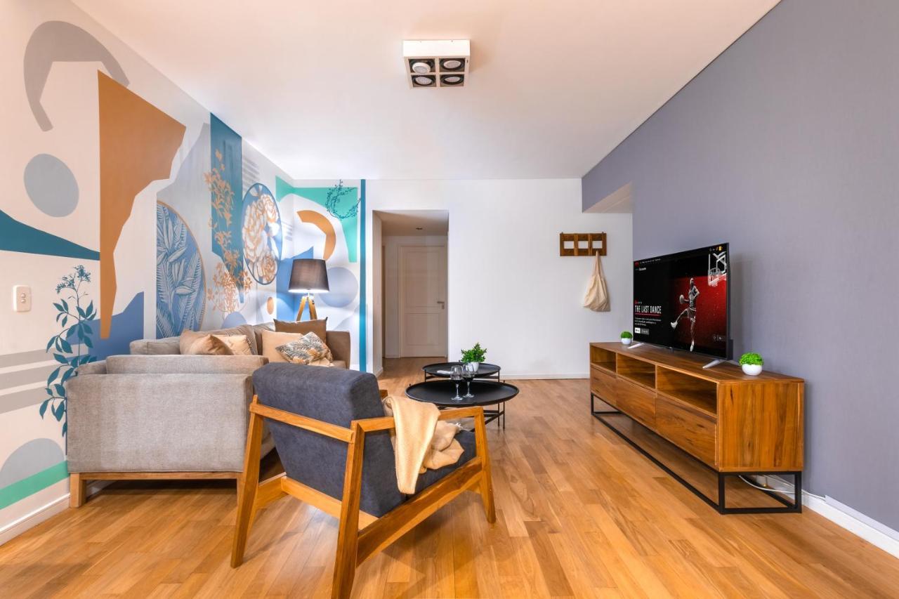 Family Apartment With Puente De La Mujer View In Puerto Madero Buenos Aires Bagian luar foto